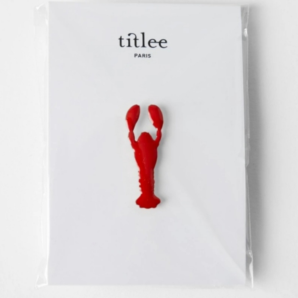 NWOT Titlee Paris RefLobster pin